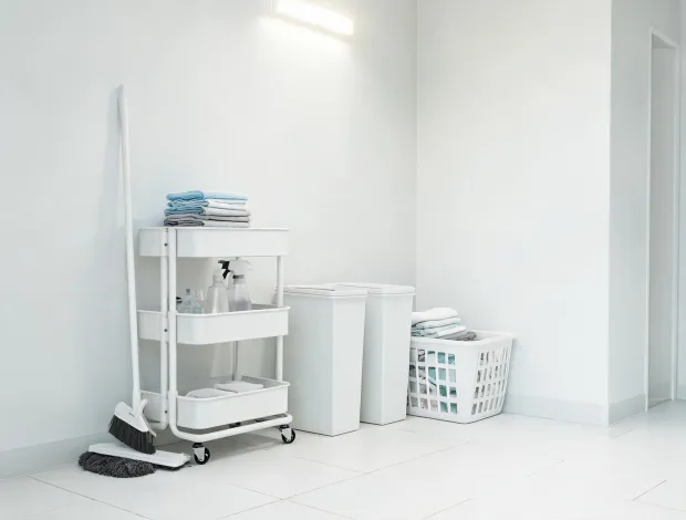 Laundry utility wall
